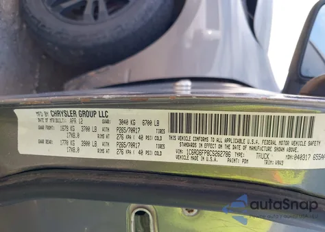 2012 Ram 1500 St из США, поврежденный, VIN 1C6RD6FP8CS262786